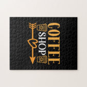 Kaffee Art Coffee Shop Puzzle (Horizontal)