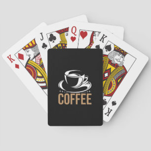 Kaffee Art Coffee Spielkarten