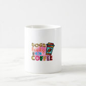 Kaffee Art Hunde Bücher & Kaffee Kaffeetasse (Mittel)