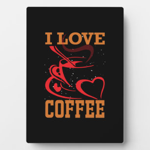 Kaffee Art I Liebe Kaffee Fotoplatte