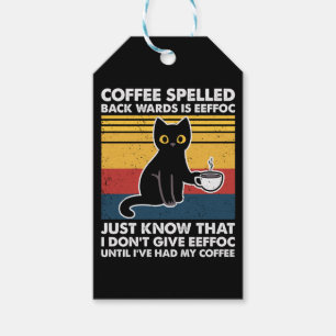 Kaffee Art Kaffee gekocht Geschenkanhänger