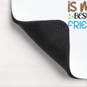 Kaffee Art Kaffee ist mein bester Freund Mousepad (Ecke)