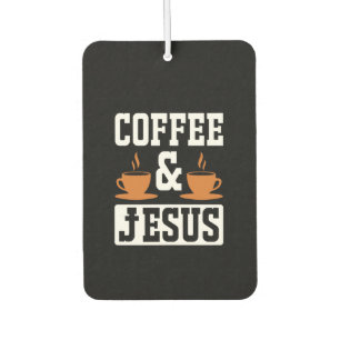 Kaffee Art Kaffee & Jesus Autolufterfrischer