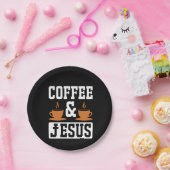 Kaffee Art Kaffee & Jesus Pappteller (Party)
