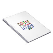 Kaffee Art Kaffee Notizblock (Rechte Seite)
