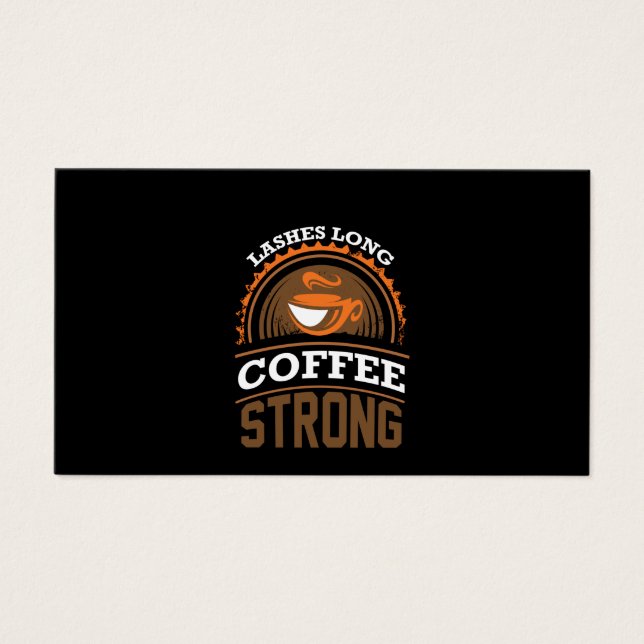 Kaffee Art Kaffee stark (Vorderseite)