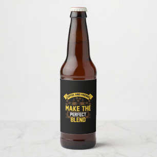 Kaffee Art Kaffee und Freunde Bierflaschenetikett