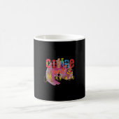 Kaffee Art Kaffee und Mascara Kaffeetasse (Mittel)