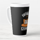 Kaffee Art Kaffee und Mascara Milchtasse (Linke Ecke)