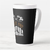 Kaffee Art Kaffee und Mascara Milchtasse (Rechte Ecke)