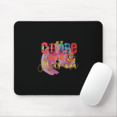 Kaffee Art Kaffee und Mascara Mousepad (Mit Mouse)