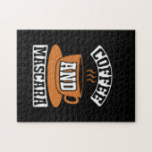 Kaffee Art Kaffee und Mascara Puzzle (Horizontal)