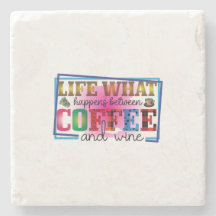 Kaffee Art Kaffee und Wein