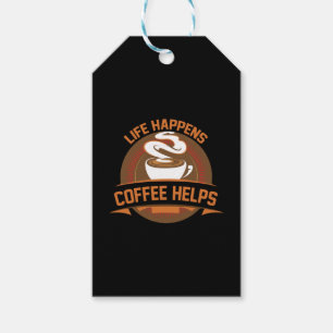 Kaffee Art Life: Kaffeelieferungen Geschenkanhänger