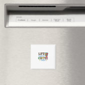 Kaffee Art Life: Kaffeelieferungen Magnet (In Situ (Geschirrspüler))