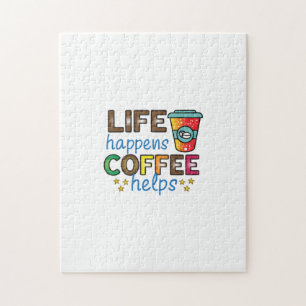 Kaffee Art Life: Kaffeelieferungen Puzzle