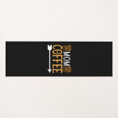 Kaffee Art Mama Kaffee Yogamatte (Vorderseite (Horizontal))