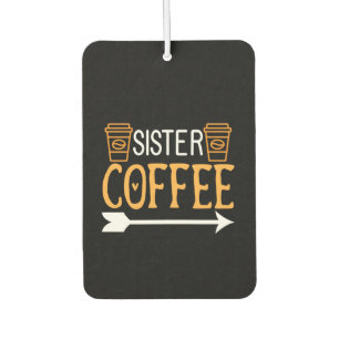 Kaffee Art Sister Coffee Autolufterfrischer