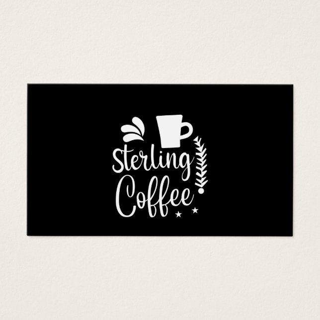 Kaffee Art Sterling Kaffee (Vorderseite)