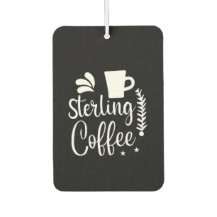 Kaffee Art Sterling Kaffee Autolufterfrischer