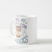 Kaffee auf den Steinen Kaffeetasse (Vorderseite Links)