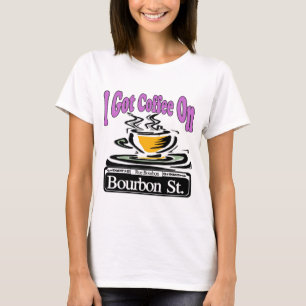 Kaffee auf der Bourbon St. T-Shirt