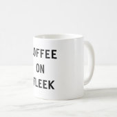 KAFFEE AUF FLEEK KAFFEETASSE (VorderseiteRechts)