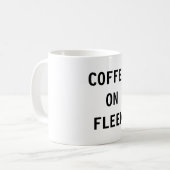 KAFFEE AUF FLEEK KAFFEETASSE (Vorderseite Links)