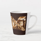 Kaffee auf Kaffee Milchtasse (Rechts)