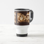 Kaffee auf Kaffee Reisebecher (VorderseiteRechts)