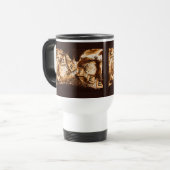 Kaffee auf Kaffee Reisebecher (Vorderseite Links)