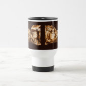Kaffee auf Kaffee Reisebecher (Mittel)