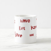 Kaffee auf Ungarn Kaffeetasse (Mittel)