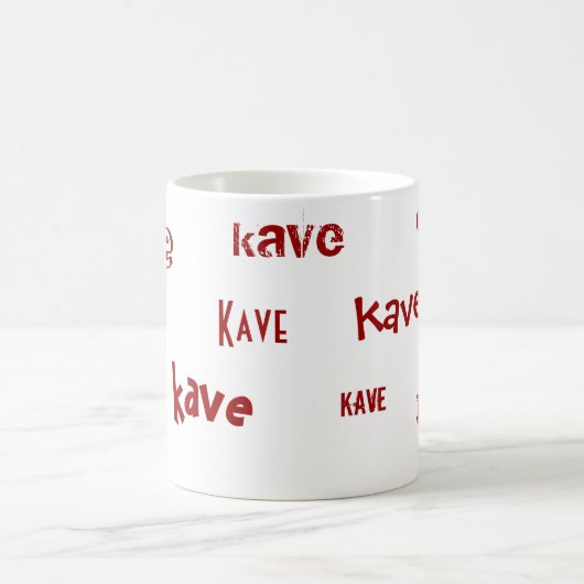 Kaffee auf Ungarn Kaffeetasse (Mittel)