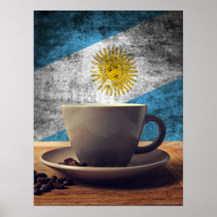 Kaffee aus Argentinien Poster