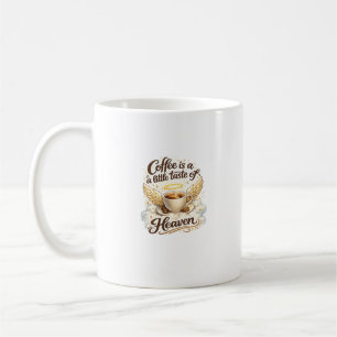 Kaffee aus dem Himmel Engelhaftes Kaffee-Zitat-Des Kaffeetasse
