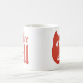 Kaffee aus der Hölle! Kaffeetasse (Mittel)