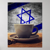 Kaffee aus Israel Poster (Vorne)