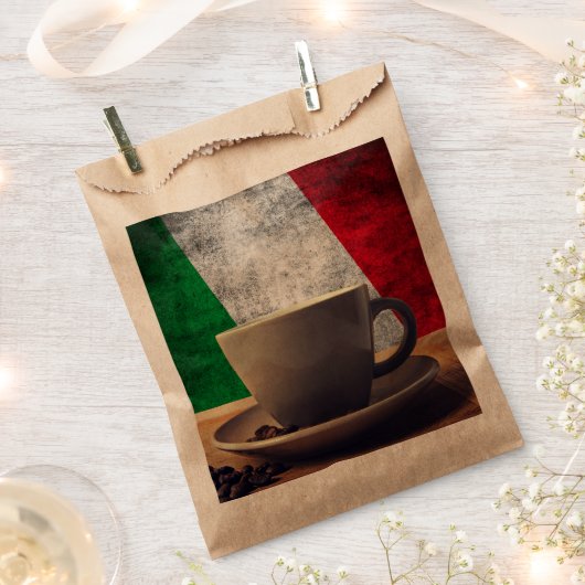 Kaffee aus Italien Geschenktütchen (Ausgeschnitten)