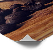 Kaffee aus Portugal Poster (Ecke)