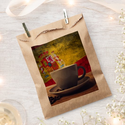 Kaffee aus Spanien Geschenktütchen (Ausgeschnitten)