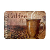 Kaffee Badematte (Vorderseite)