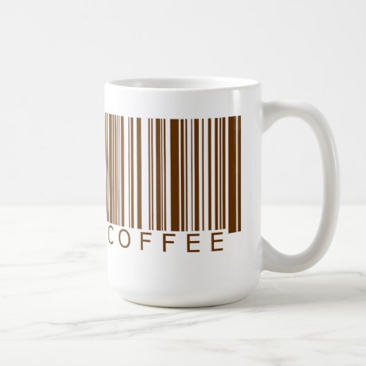 Kaffee-Barcode Kaffeetasse (Rechts)