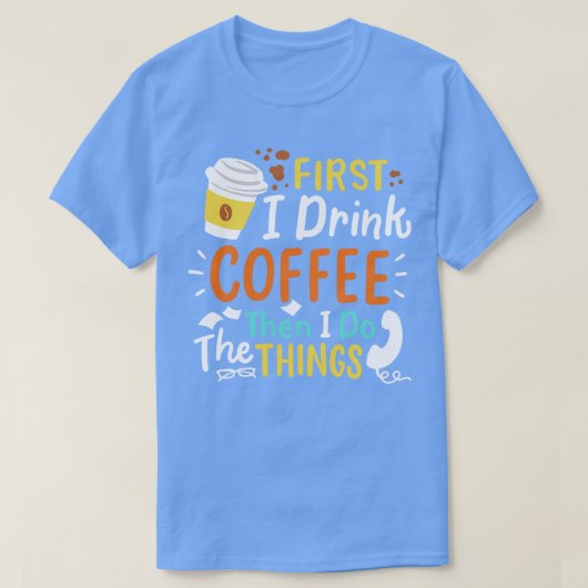 Kaffee Barista Kaffee Lover 3 T-Shirt (Design vorne)