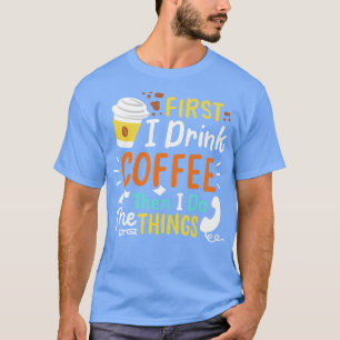 Kaffee Barista Kaffee Lover 3 T-Shirt