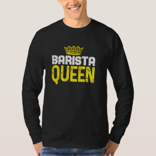 Kaffee Barista Königin Lieblings-Kaffeemaschine Ge T-Shirt