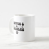 Kaffee & Beagle Kaffee Tasse (Vorderseite Links)