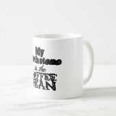 Kaffee Bean Birthstone Kaffeetasse (VorderseiteRechts)