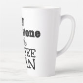 Kaffee Bean Birthstone Latte Tasse (Rechts)