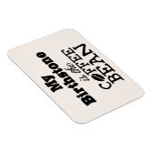 Kaffee Bean Birthstone Magnet (Rechte Seite)